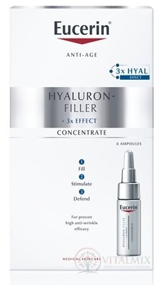 Eucerin HYALURON-FILLER sérum proti vráskám 6x5 ml (30 ml)