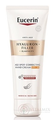 Eucerin HYALURON-FILLER + elasticity Krém na ruce s depigmentační účinkem, SPF 30, 1x75 ml