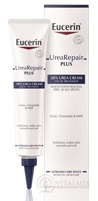 Eucerin UreaRepair PLUS 30% UREA KRÉM pro lokální použití, extrémně suchá pokožka 1x75 ml