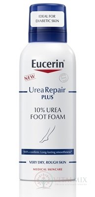 Eucerin UreaRepair PLUS Pěna na nohy 10% urea 1x150 ml