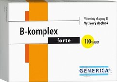 GENERICA B-komplex forte tbl 1x100 ks