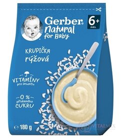 Gerber Natural Rýžová KRUPIČKA (od ukonč. 4.měsíce) 1x180 g