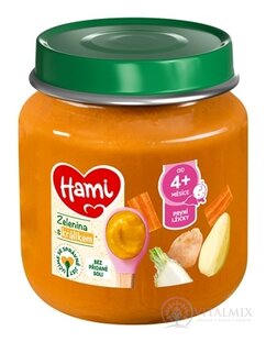 Hami příkrm Zelenina s králíkem první lžička (od ukonč. 4. měsíce) 1x125 g