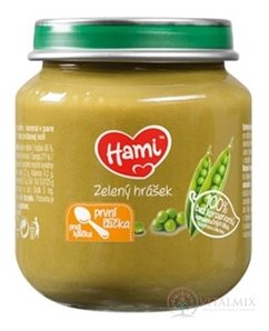 Hami zeleninový příkrm Zelený hrášek první lžička (od ukonč. 4. měsíce) 1x125 g