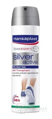 Hansaplast sprej na nohy SILVER active Antiperspirant (48 h) 1x150 ml