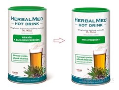 HERBALMED HOT DRINK kašel a průdušky-Dr.Weiss (jitrocel, tymián, plicník) 1x180 g