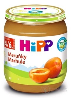HiPP Příkrm ovocný Meruňky (od ukonč. 4. měsíce) 1x125 g
