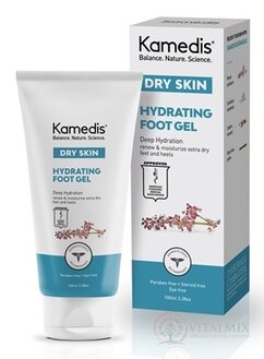 Kameda DRY SKIN Hydrating FOOT GEL hydratační gel na nohy (inov.2019) 1x100 ml