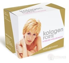 KOLAGEN Forte + Kyselina Hyaluronová - RosenPharma (tbl 120 + tbl 60) 1x1 set