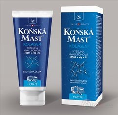 KOŇSKÁ MAST s kolagenem FORTE chladivá masážní gel, 1x200 ml