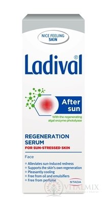 Ladival AKUT apres sérum FACE na zklidnění sluncem podrážděné kůže 1x50 ml