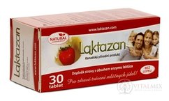 LAKTAZAN tablety tbl enzym laktáza s příchutí jahody 1x30 ks