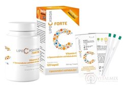 LIPO C ASKOR FORTE cps 120 ks + dárek testovací proužky 5 ks, 1x1 set