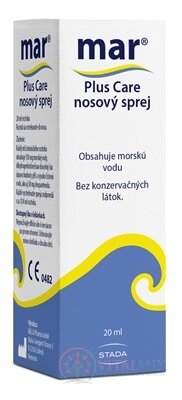 MAR Plus Care nosní sprej 1x20 ml