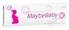 MaybeBaby midstream 2v1 těhotenský test (tyčinka) 1x2 ks