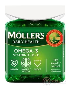MOLLER&#39;S Omega 3 DOUBLE cps 1x112 ks