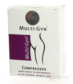MULTI-GYN ANAL Compresses obklad proti hemoroidům 1x12 ks