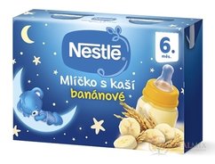 Nestlé Mlíčko s kaší banánových od ukonč. 6. měsíce, 2x200 ml (400 ml)