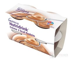 Nutridrink Crème 2 kcal Protein s čokoládovou příchutí 24x200 g (4800 g)