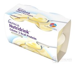 Nutridrink Crème 2 kcal Protein s vanilkovou příchutí 24x200 g (4800 g)