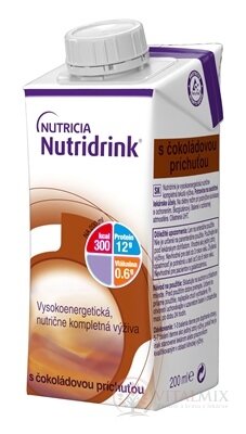 Nutridrink s čokoládovou příchutí 1x200 ml