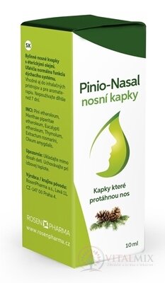 Pinio-Nasal nosní kapky 1x10 ml