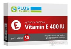 PLUS LÉKÁRNA Vitamín E 400 IU cps 1x30 ks