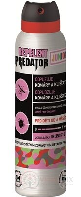 PREDATOR REPELENT JUNIOR sprej proti komárům a klíšťatům 1x150 ml