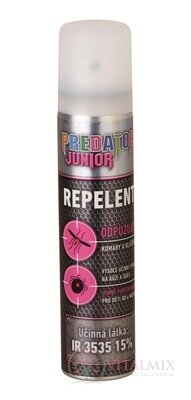 PREDATOR REPELENT JUNIOR sprej proti komárům a klíšťatům 1x90 ml