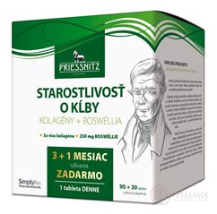 PRIESSNITZ PÉČE O KLOUBY tbl (Kolageny + Boswell) 90 + 30 zdarma (120 ks)