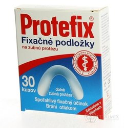 Protefix Fixační podložky na dolní zubní protézu fixační podložka 1x30 ks