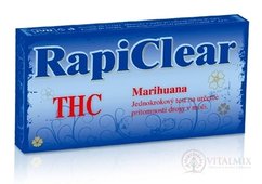 RapiClear THC (Marihuana) IVD, test drogový na automatická diagnóza 1x1 ks