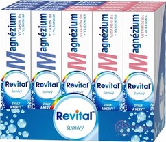 Revital Magnesium + B6 šumivý MIX BOX tbl eff (2 příchutě) (20x20 ks) 1x1 set