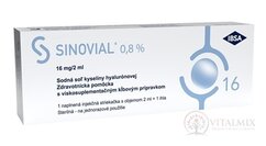 Sinovial 0,8% viskoelastický roztok kys. hyaluronové (16 mg / 2 ml) 1x2 ml