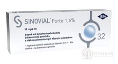 Sinovial forte 1,6% viskoelastický roztok kys. hyaluronové (32 mg / 2 ml) 1x2 ml