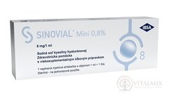 Sinovial Mini 0,8% viskoelastický roztok kys. hyaluronové (8 mg / 1 ml) 1x1 ml