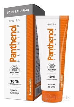 SWISS Panthenol PREMIUM 10% tělové mléko 200 + 50 ml zdarma (250 ml)