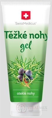 SwissMedicus Těžké nohy gel 1x200 ml