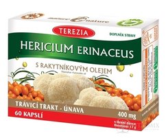 TEREZIA Hericium erinaceus S rakytníkovým olejem cps 30 + 30 zdarma (60 ks)