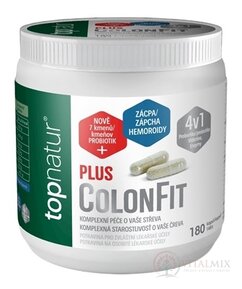 topnatur ColonFit PLUS enzymy cps 1x180 ks