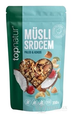 topnatur Müsli srdcem Paleo &amp; kokos bezlepkové 1x350 g