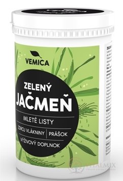 Vemic Zelený ječmen - mleté listy prášek 1x100 g