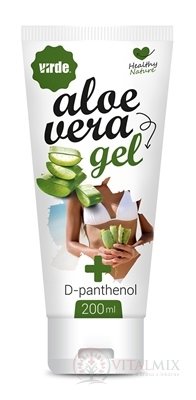 Virde ALOE VERA GEL + D-panthenol (relaxfit) 1x200 ml