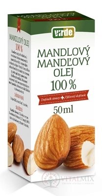 Virde MANDLOVÝ OLEJ 100% 1x50 ml