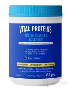 VITAL PROTEINS ACTIVE COLLAGEN COMPLEX prášek pro přípravu nápoje, citrónová příchuť 1x357 g