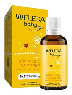 WELEDA Olej na masáž bříška kojence (Baby-Bäuchleinöl) 1x50 ml