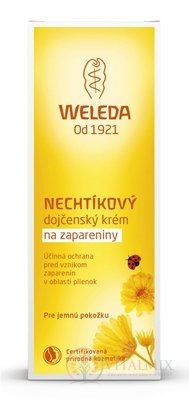 WELEDA Měsíčkový kojenecký krém na opruzeniny (Calendula Babycreme) 1x75 ml