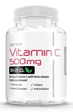 Zerex Vitamin C 500 mg tbl s postupným uvolňováním 1x100 ks