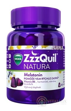 ZzzQuil NATURA želé s příchutí lesního ovoce 1x30 ks